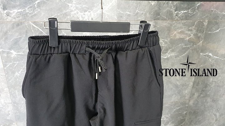 [국내배송] 스톤아일랜* 스냅포인트 신형 포켓 조거 팬츠