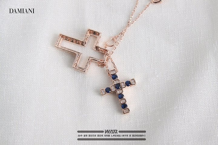 [국내배송] 다미아* 벨에포크 블루 다이아몬드 목걸이