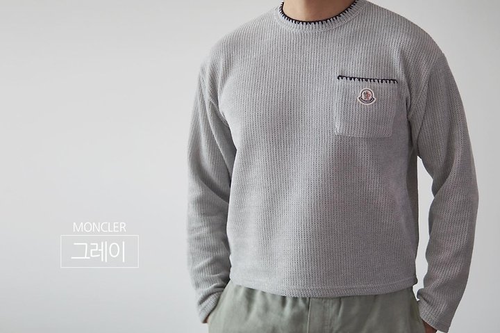 [국내배송] 몽클레* 벨로아 크롭니트티