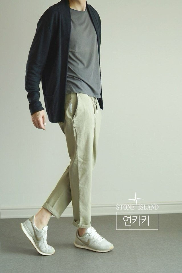 [국내배송] 스톤아일랜* 면밴딩 팬츠