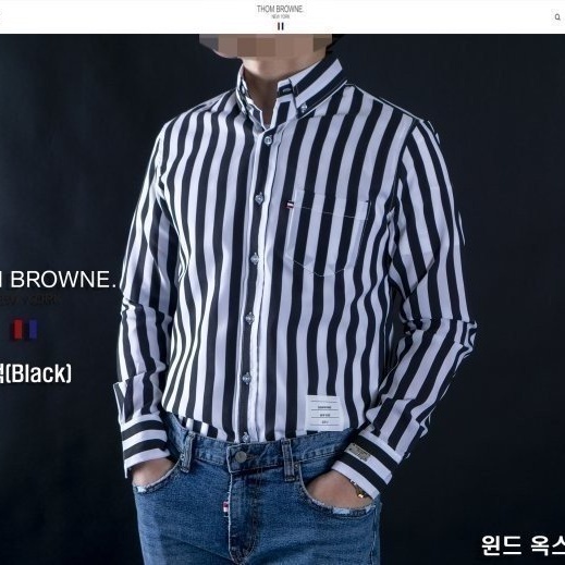 [국내배송] 톰브라* 윈드 옥스포드 셔츠