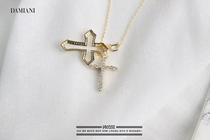 [국내배송] 다미아* 벨에포크 크라운 다이아몬드 목걸이