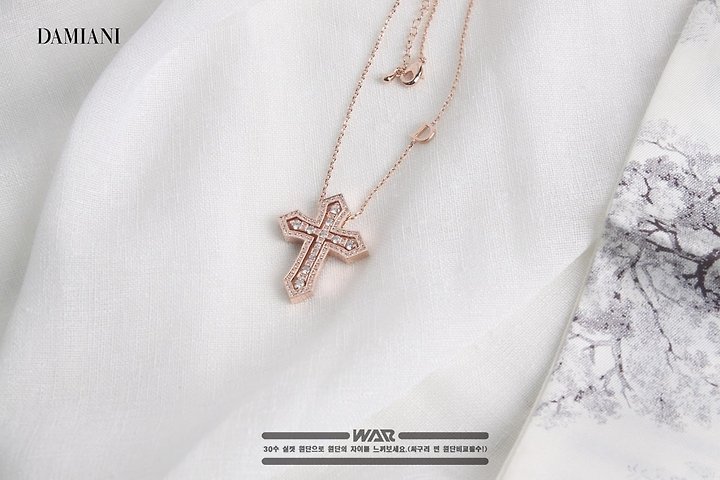 [국내배송] 다미아* 벨에포크 크라운 다이아몬드 목걸이