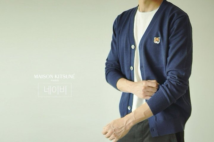 [국내배송] 메종키츠* 리어캐시 가디건