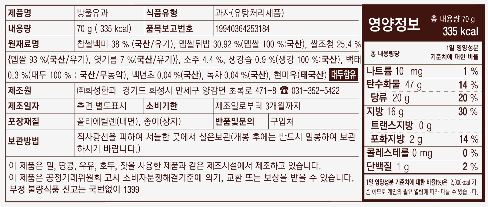 방울유과