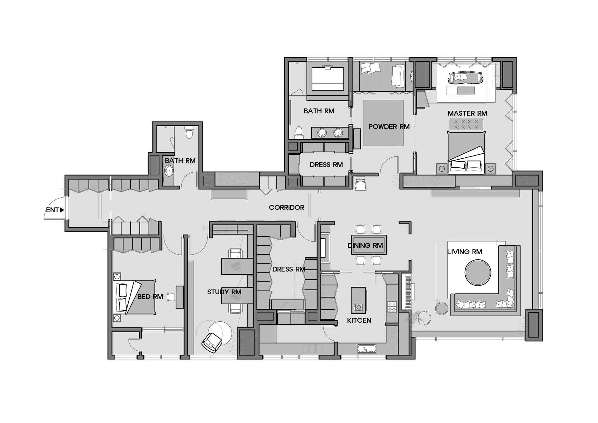 삼성동 현대아이파크 : Apartment