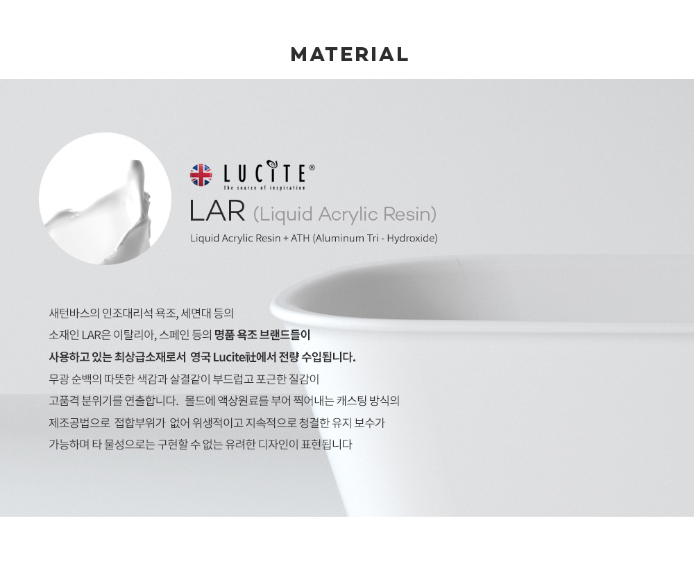 Material: Liquid Acrylic Resin + ATH (Manufacturer: UK Lucite)