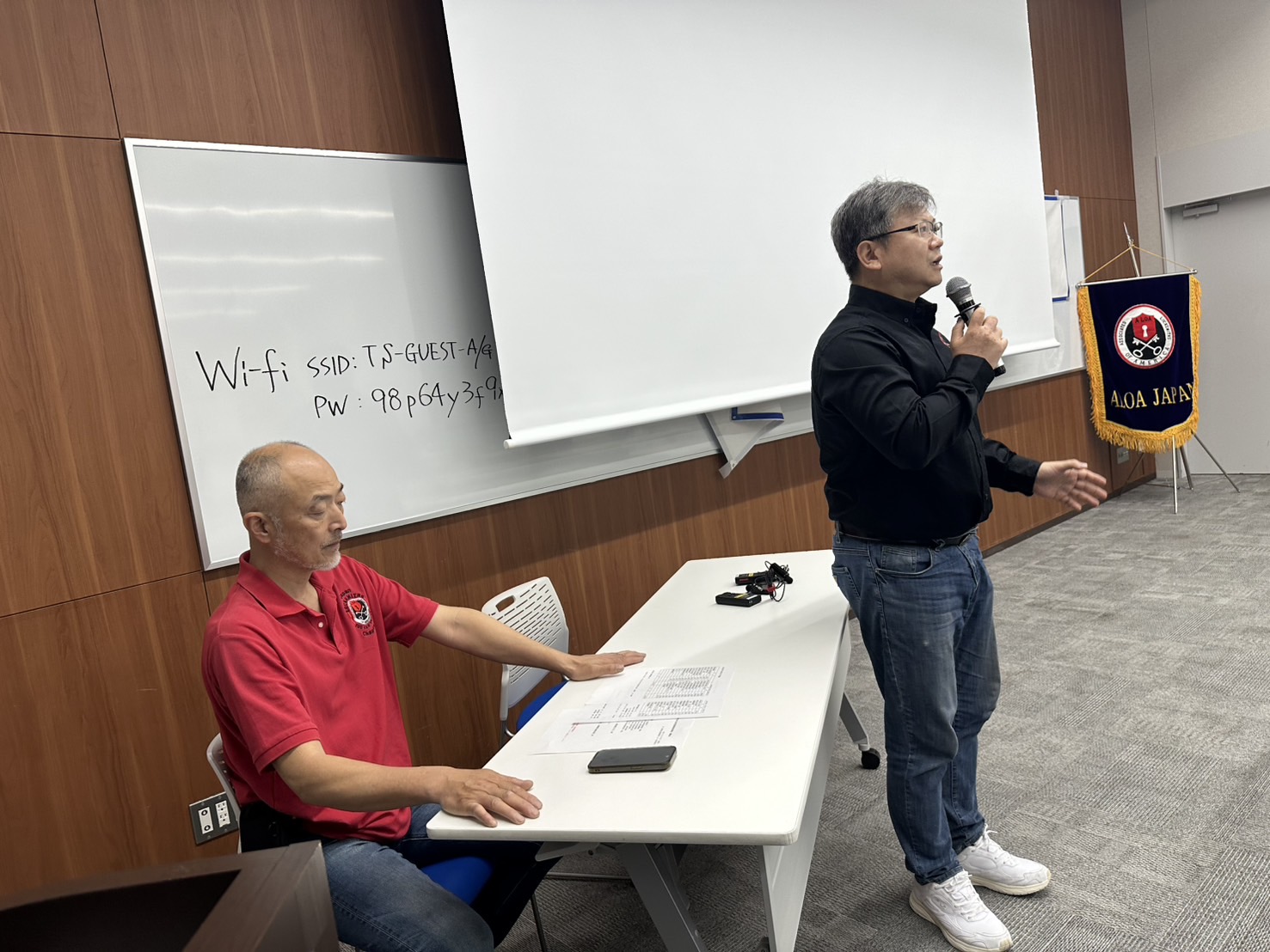 ALOA 일본지부 총회 단체 사진