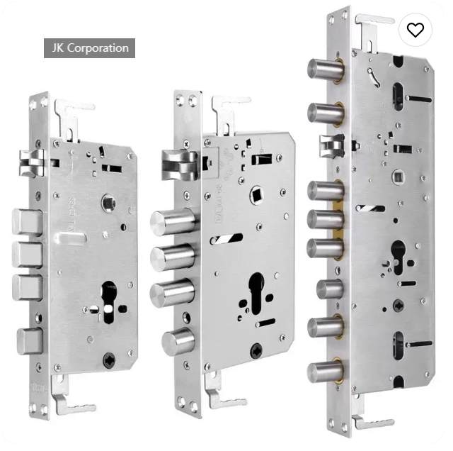 중국 강철문용 대형 모티스 도어락 구조 예시