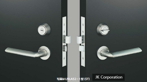 일본 MIWA LA 시리즈 락케이스 구조 예시