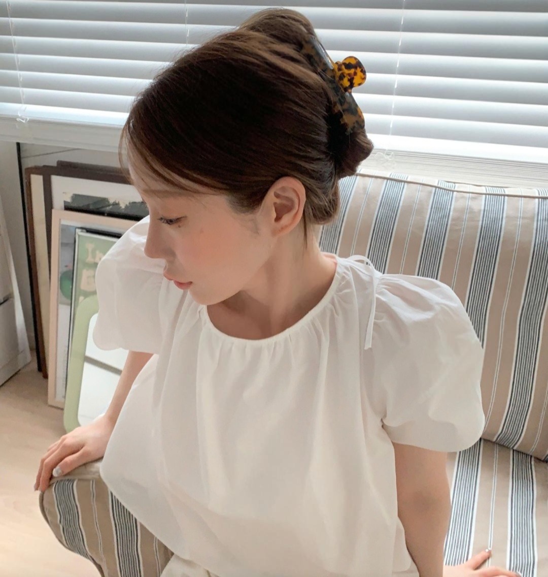 [씨엔엘]프렌치 헤어 집게핀