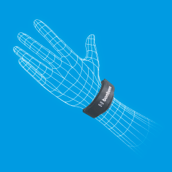 bonbone 슬림 팔찌 블랙