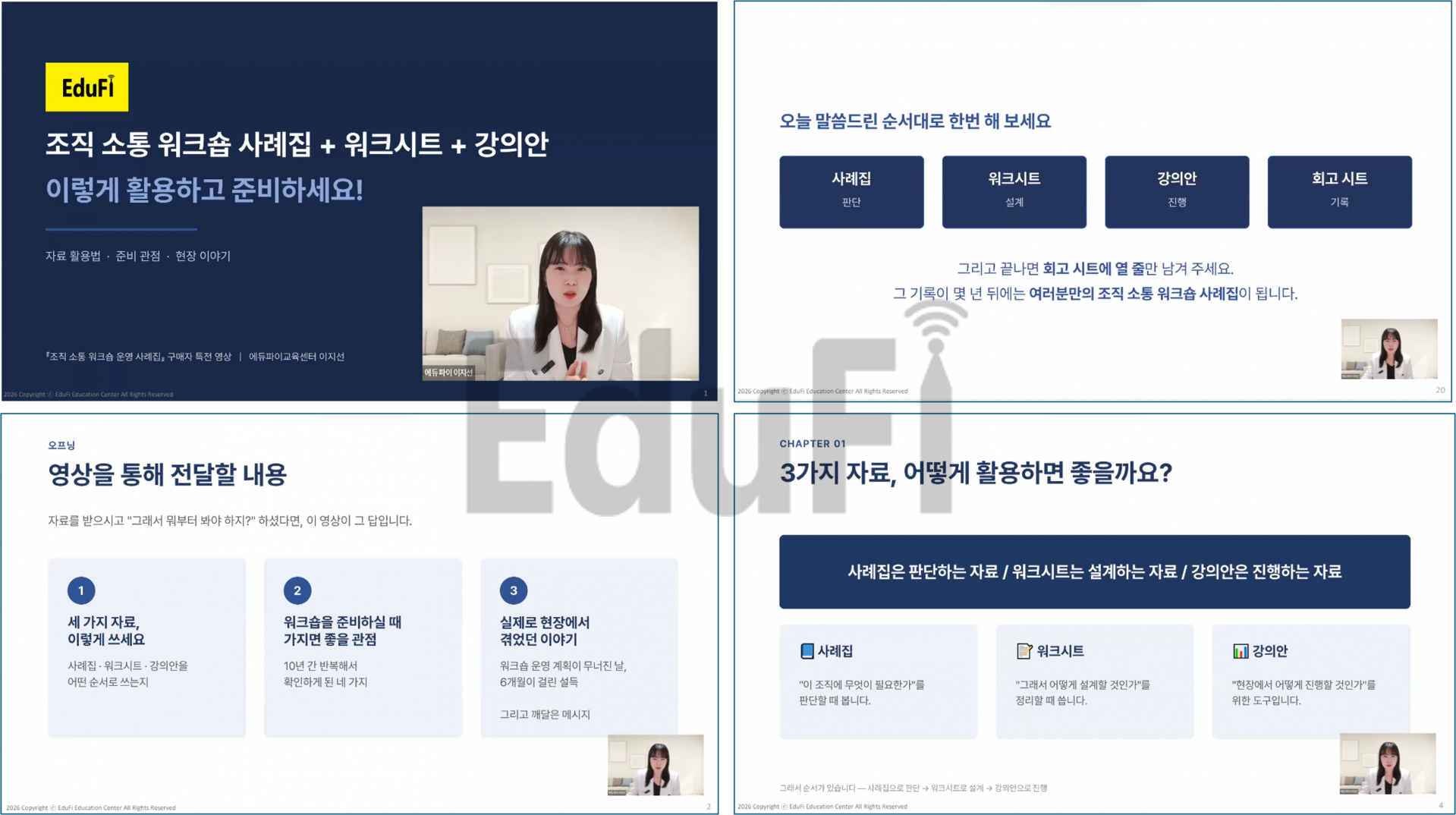 [전자책+워크시트+PPT강의안+활용영상 가이드] 조직 소통 워크숍 사례집 : 10년 차 강사가 직접 운영한 22개 사례와 강의 준비 노하우