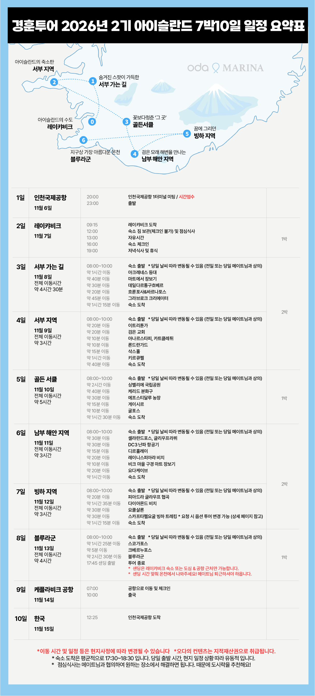경훈투어 2026 2기 <아이슬란드>