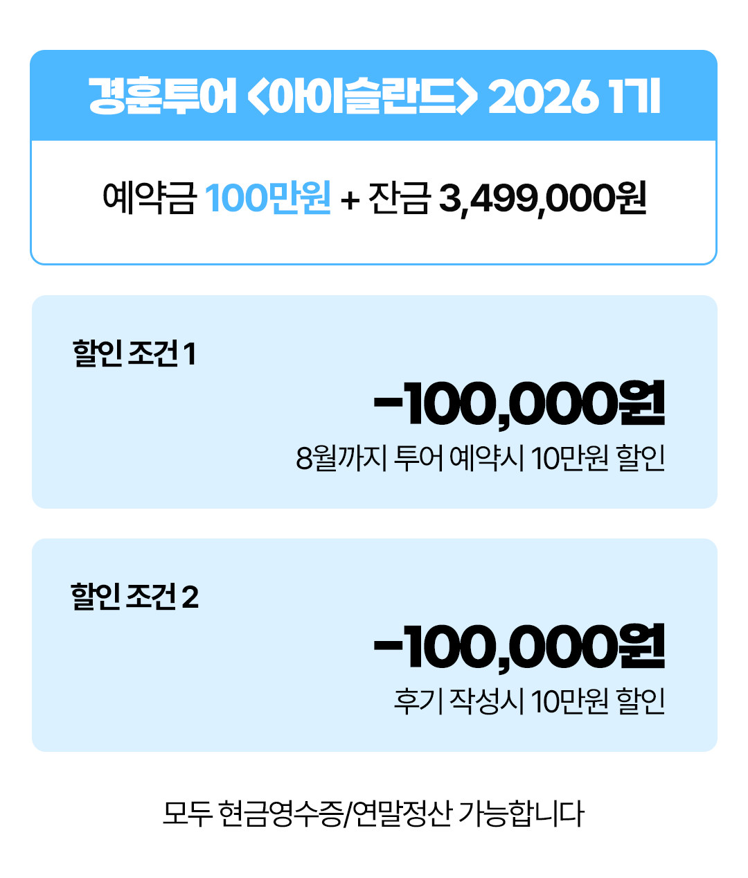 경훈투어 <아이슬란드> 2026 1기
