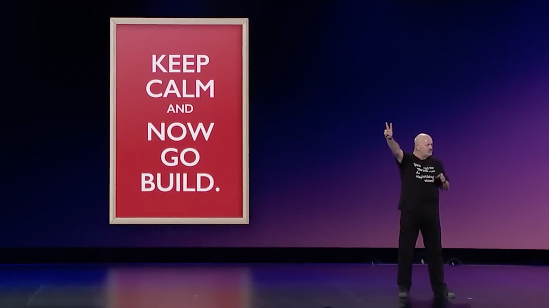 Keep Calm and now go build
