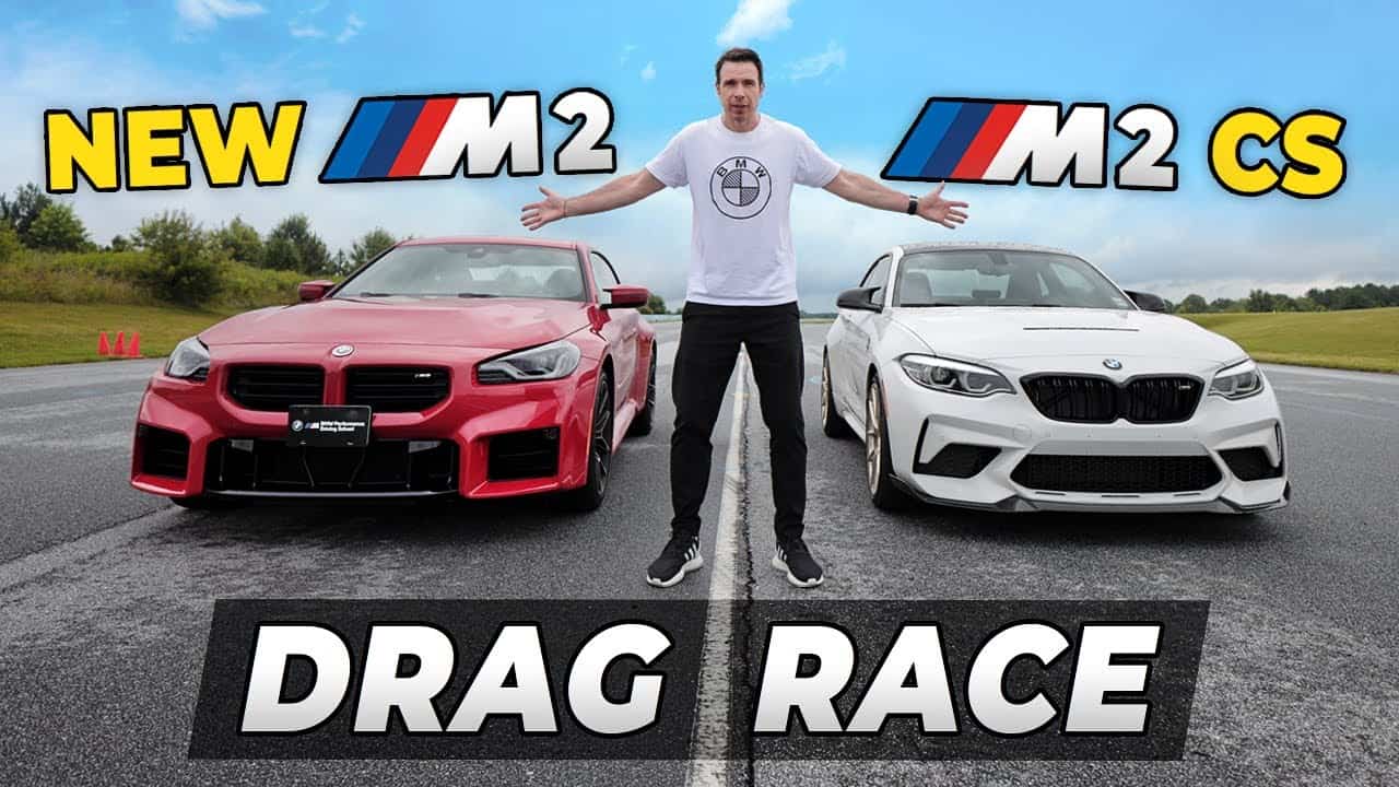 BMW M2 G87과 M2 CS F87의 드래그 레이스 : BMW의 모든 뉴스를 제공합니다