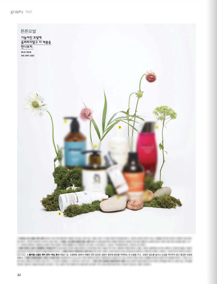 [PAULMITCHELL/COTE] GRAPHY 2019년 8월호 Magazine