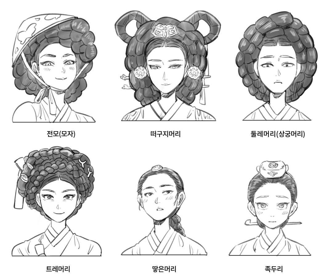 ネック枕で完成した韓国時代劇での髪型 목베개로 완성한 사극 머리 韓国の話題 最新情報