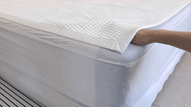 엠시베딩 쯔누가 냉감패드 여름 이불패드 패밀리 침대패드 고정밴드 SS Q K