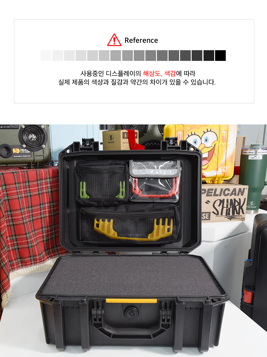 펠리칸 케이스 V300 전용 벨크로보드