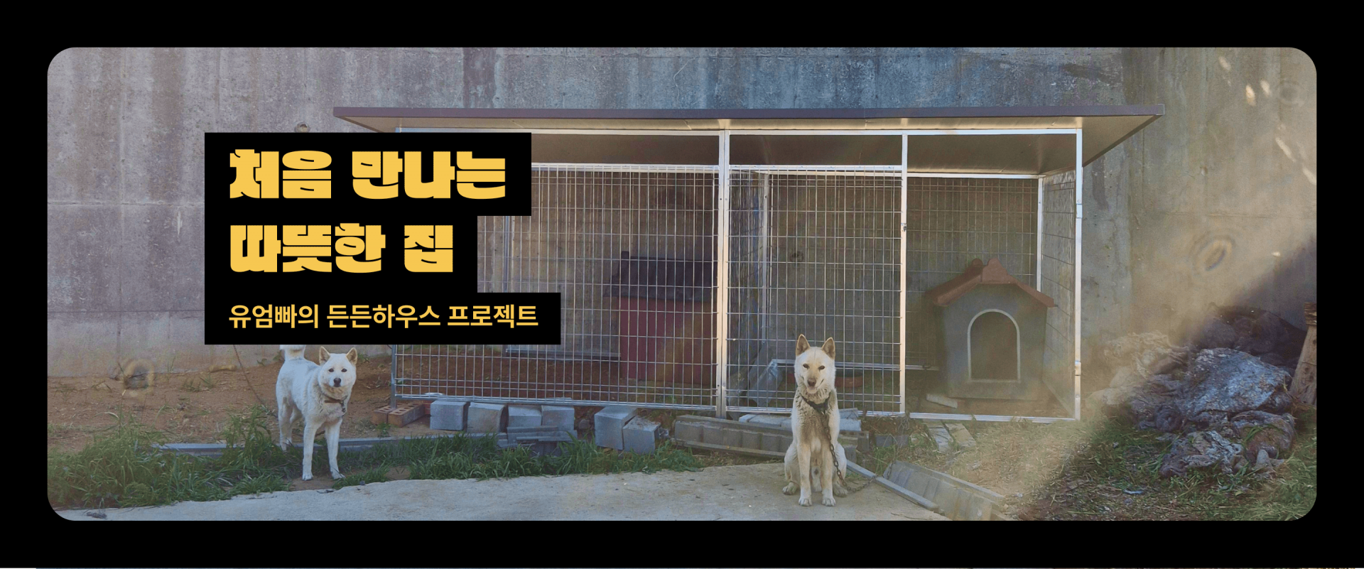 처음 만나는 따뜻한 집. 유엄빠의 든든하우스 프로젝트