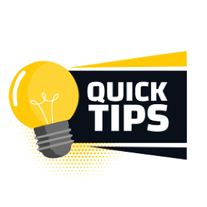 quick tips