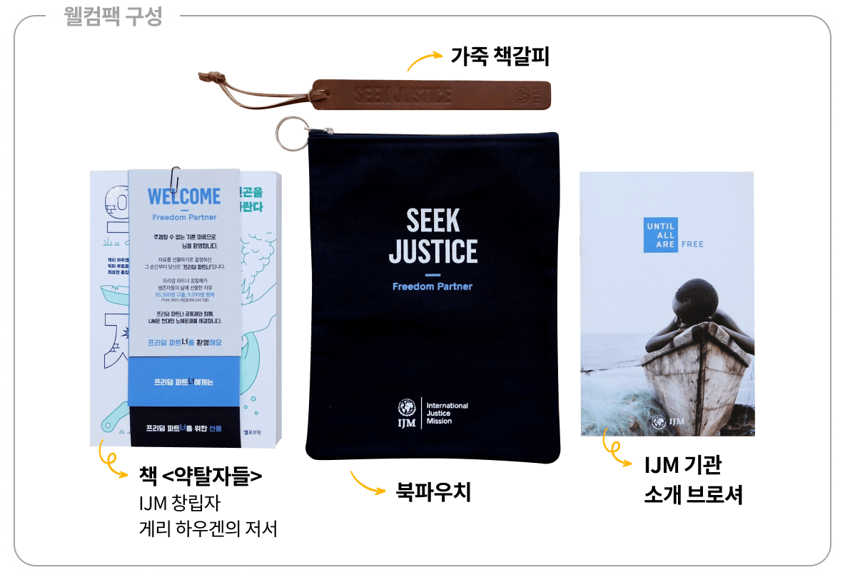 웰컴팩 구성