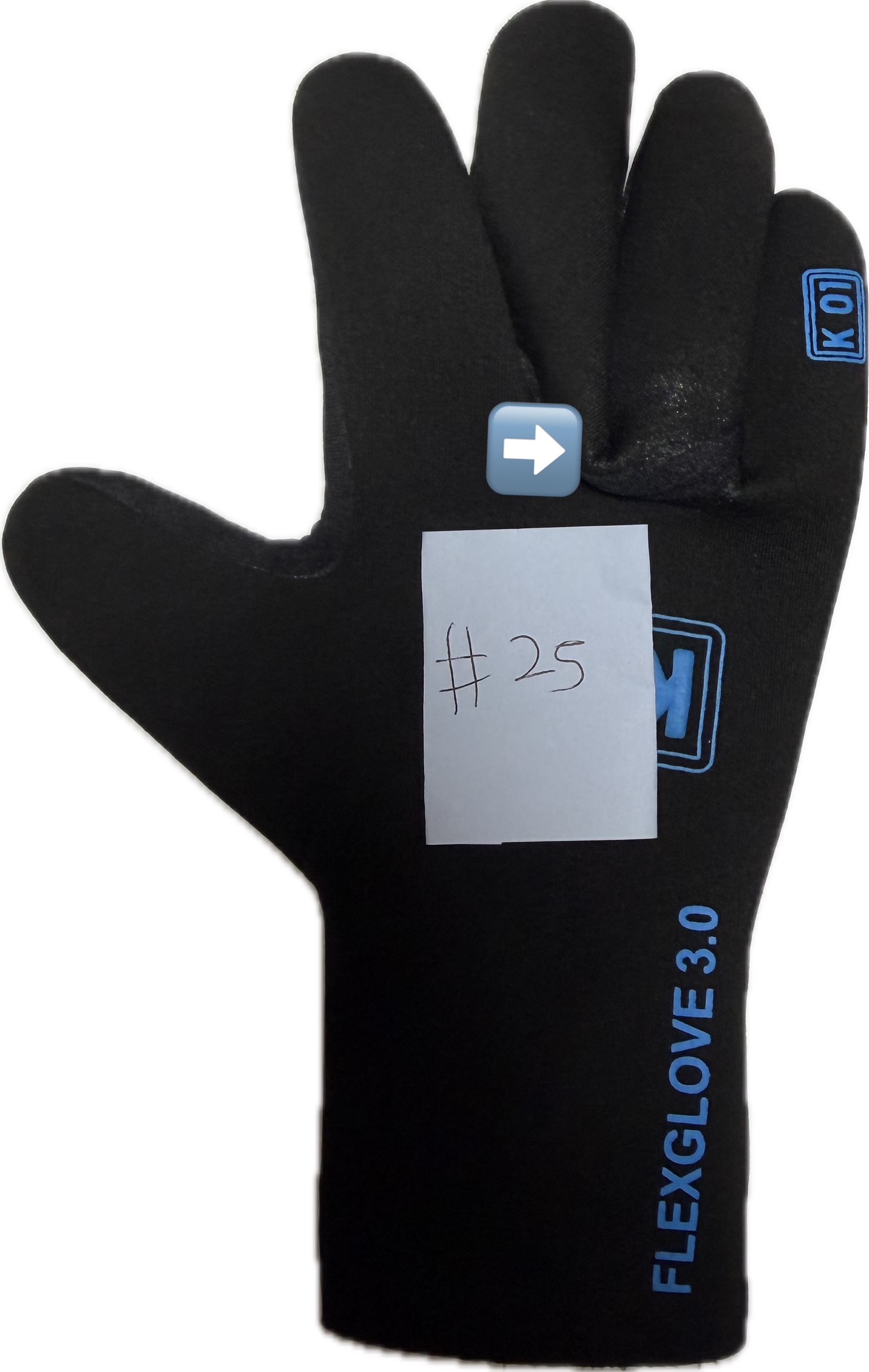 K01 Glove / 3mm / 파랑 / XS / OUTLET#17