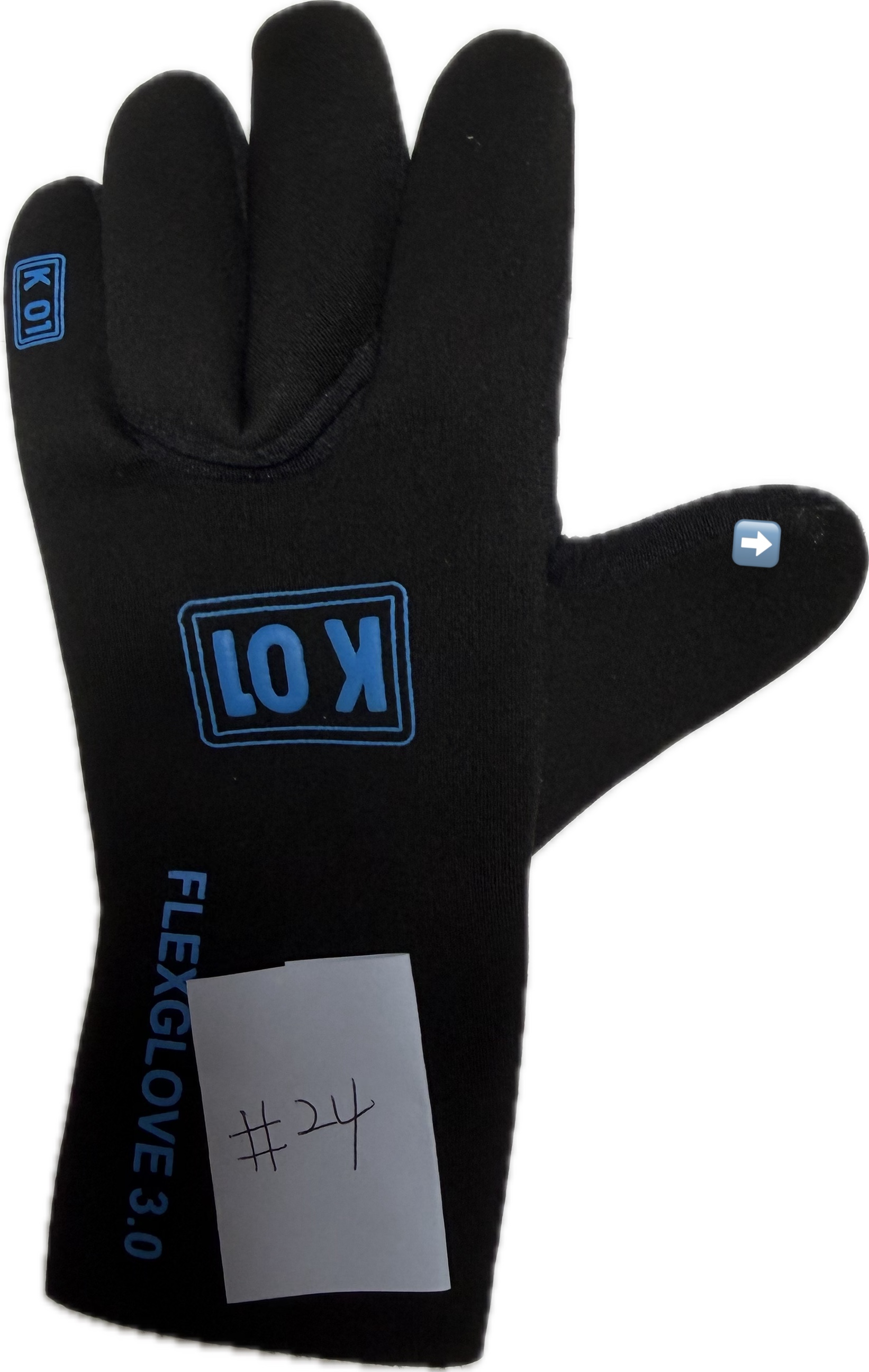 K01 Glove / 3mm / 파랑 / XS / OUTLET#17