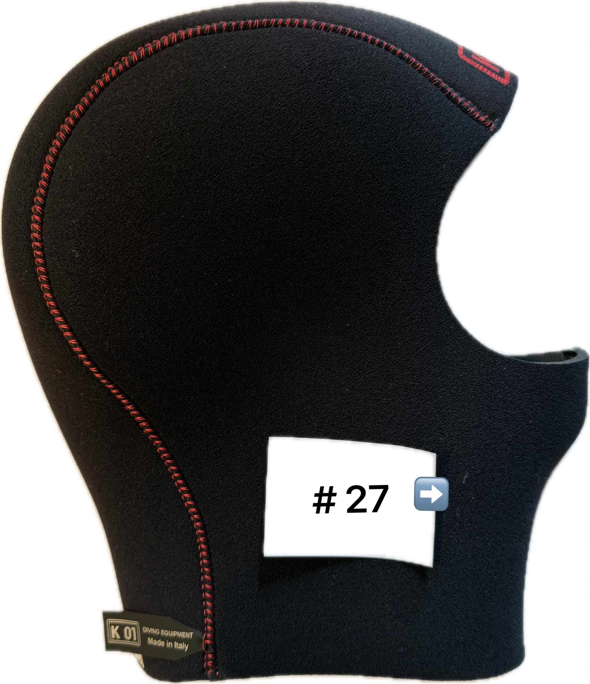 K01 hood / 3mm / 빨강 / MK / OUTLET#9
