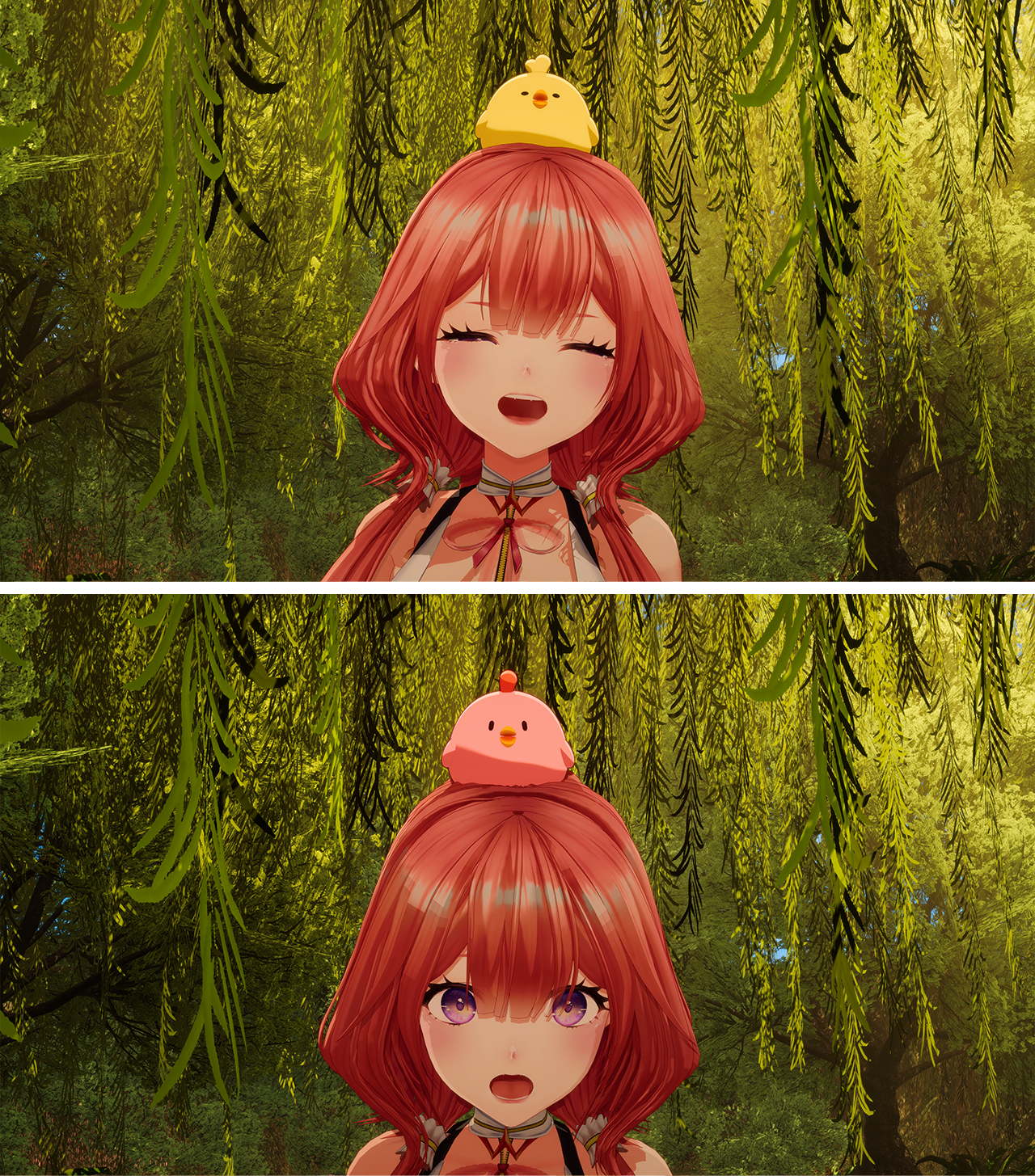 [3D프랍] 병아리 키우기