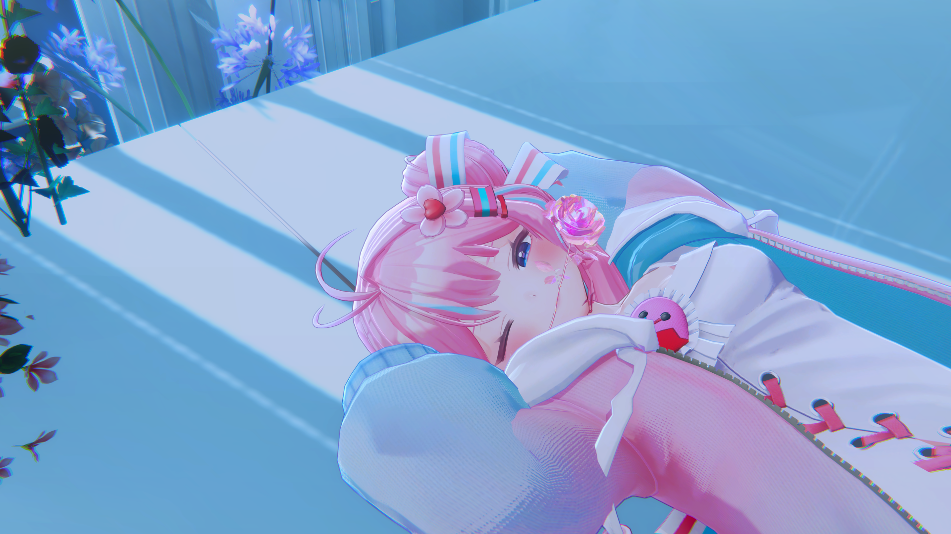 [3D프랍] 크리스탈 장미 (cvcr작가)