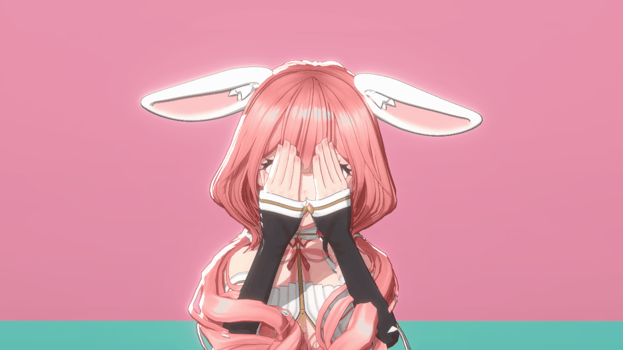 [3D프랍] 토끼 귀+꼬리