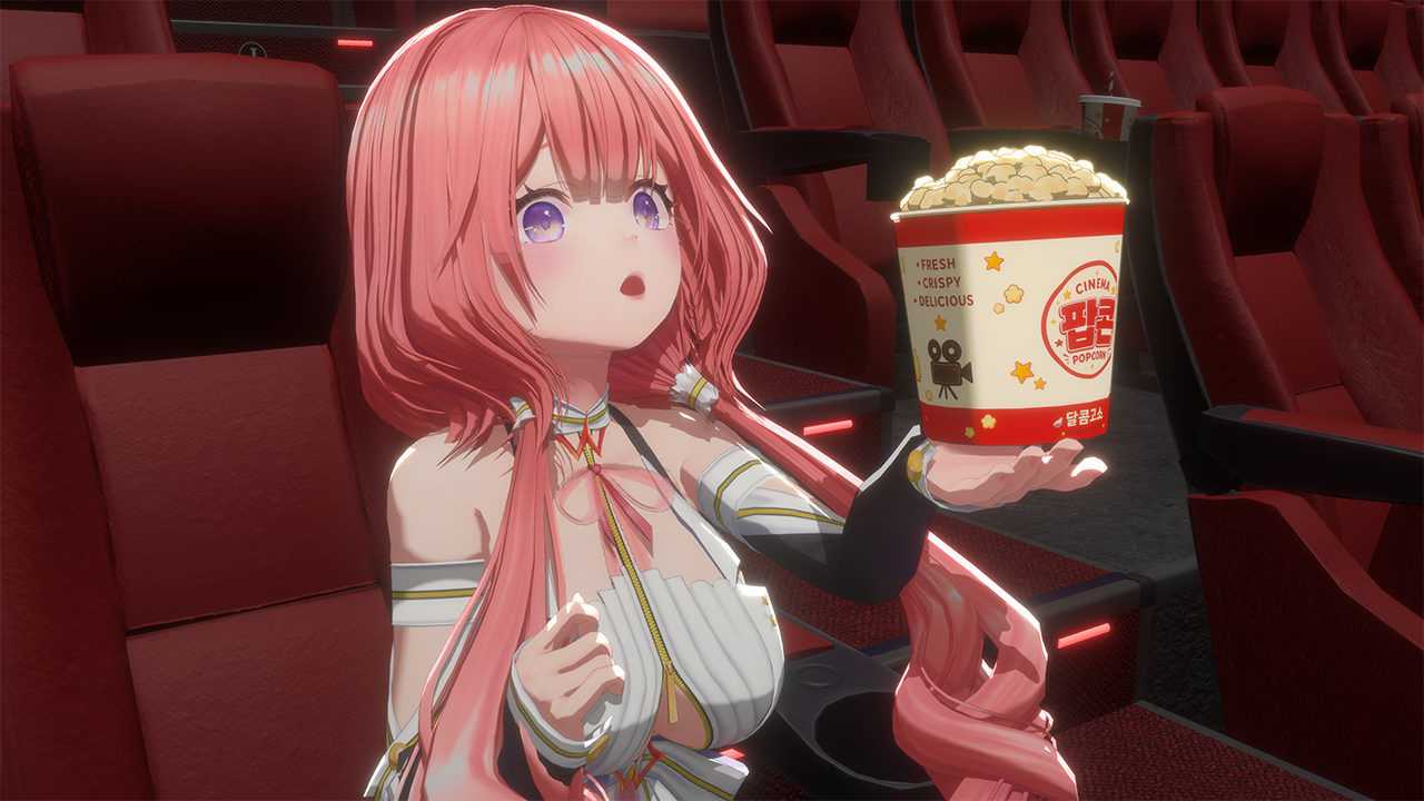[3D프랍] 팝콘+소다