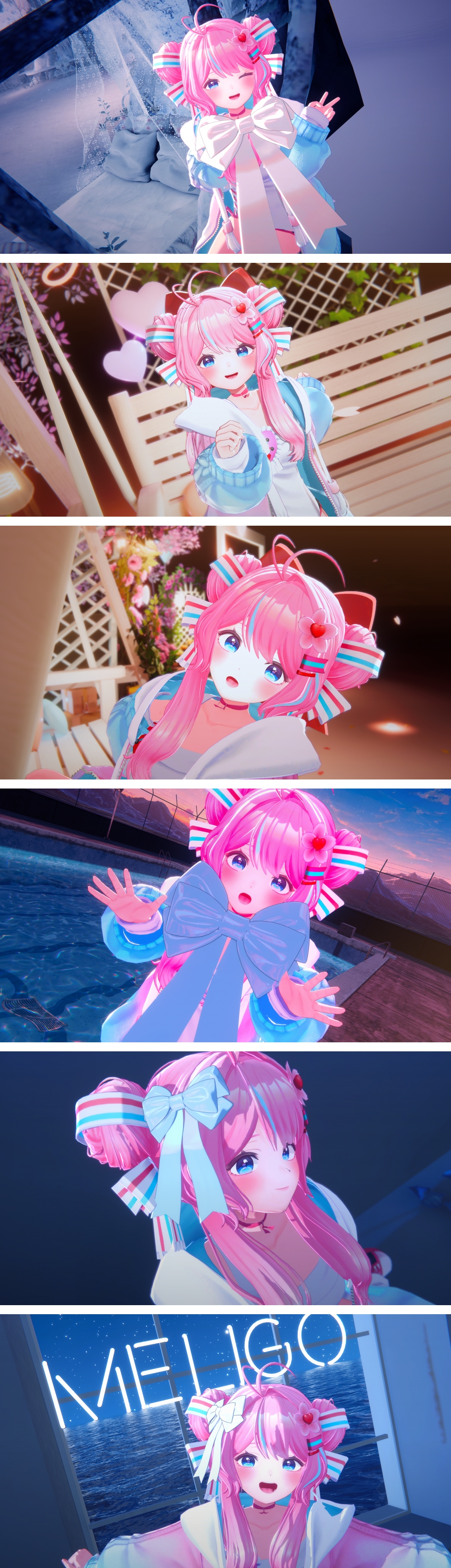 [3D프랍] 내가 선물이야! 리본 (색상변경)