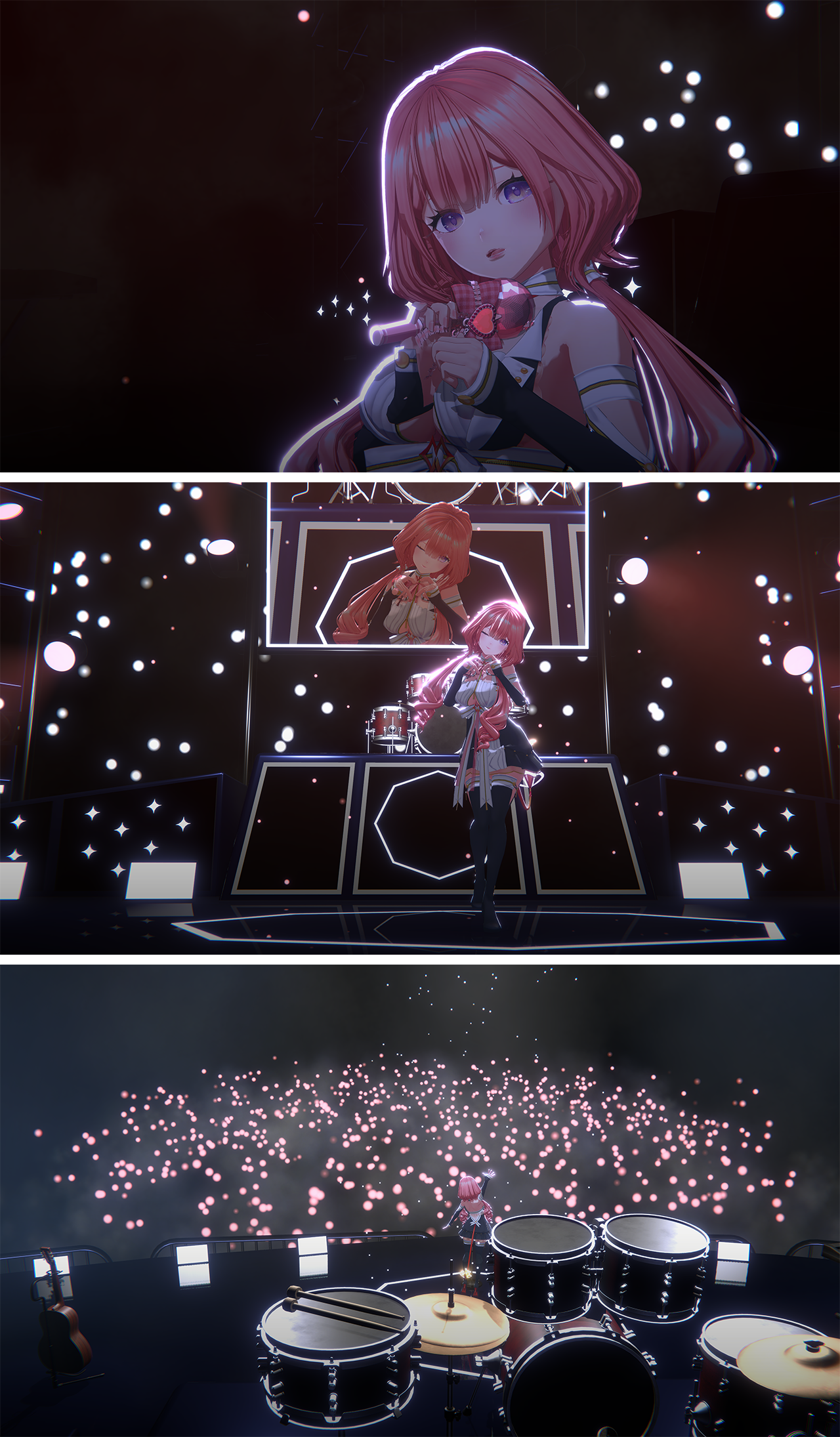 [3D배경] 별무리 스테이지 (종언의유니콘 작가)