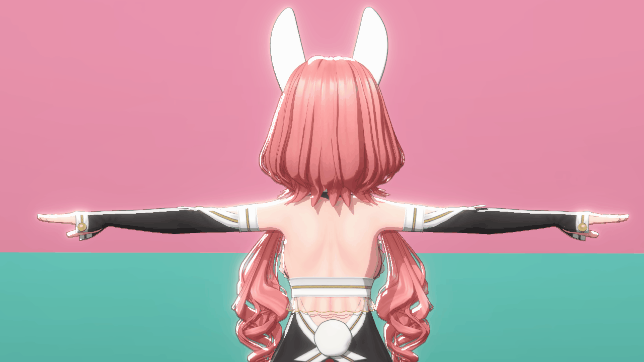 [3D프랍] 토끼 귀+꼬리