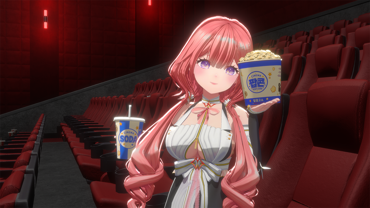 [3D프랍] 팝콘+소다