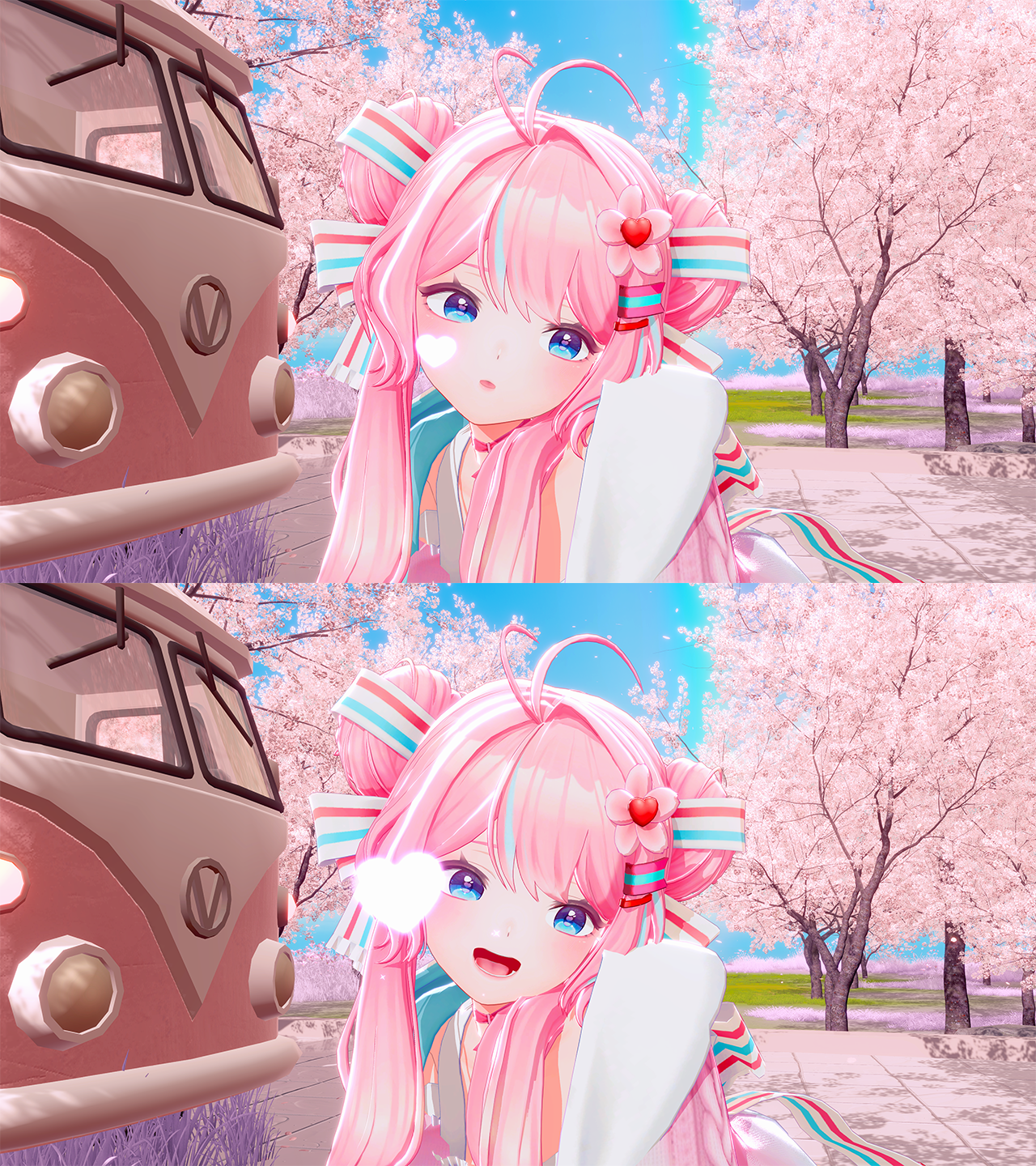 [3D프랍] 하트 뽀뽀 쪽~♥