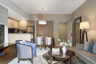 Somerset 2 Bedroom Suite Living Area