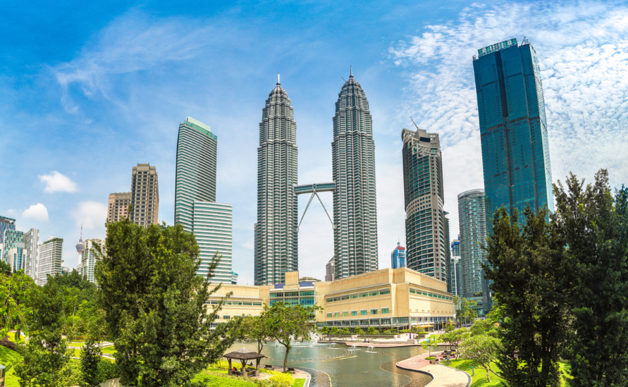 KLCC 인근 숙소 위치
