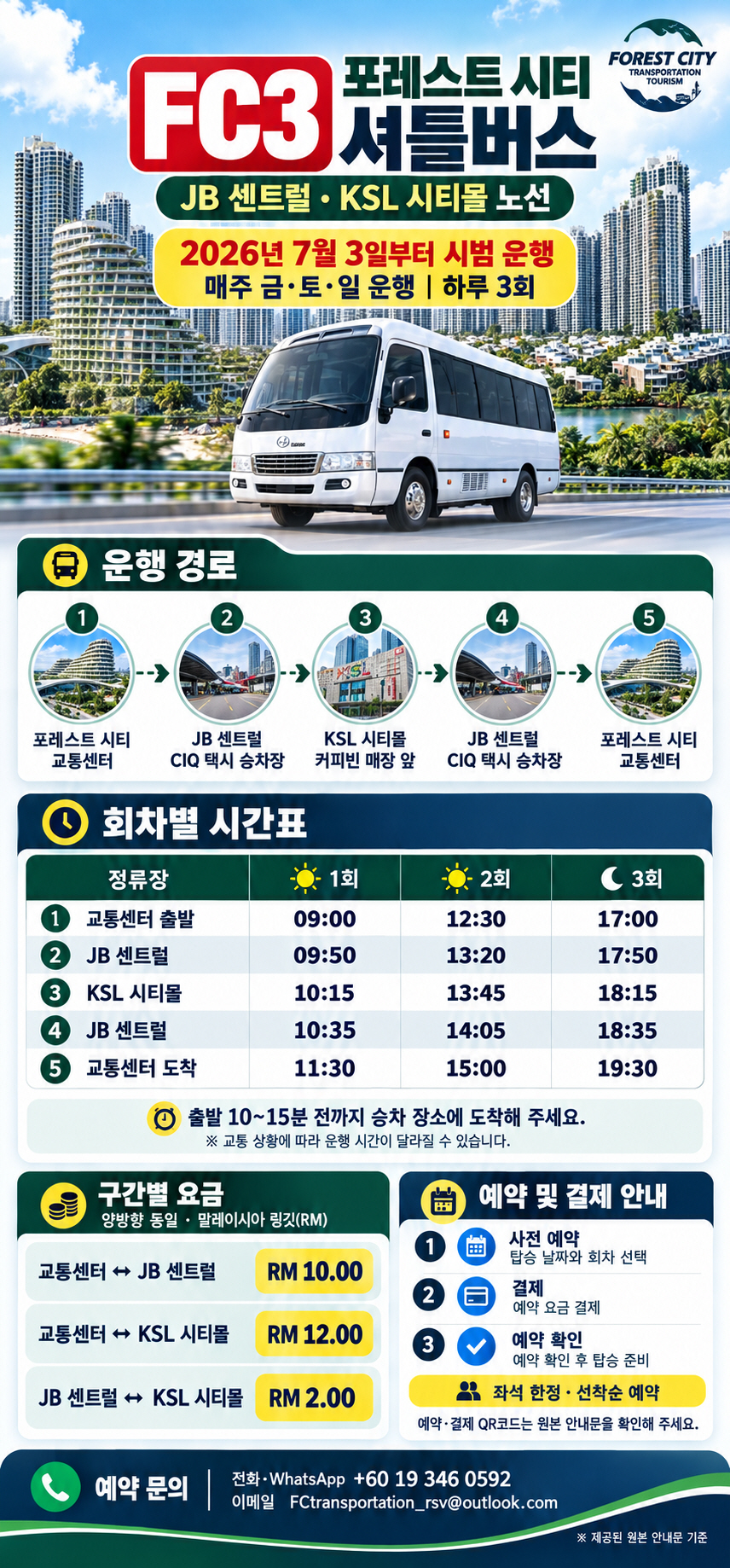 FC3 JB·KSL 안내 제공 포스터 미리보기