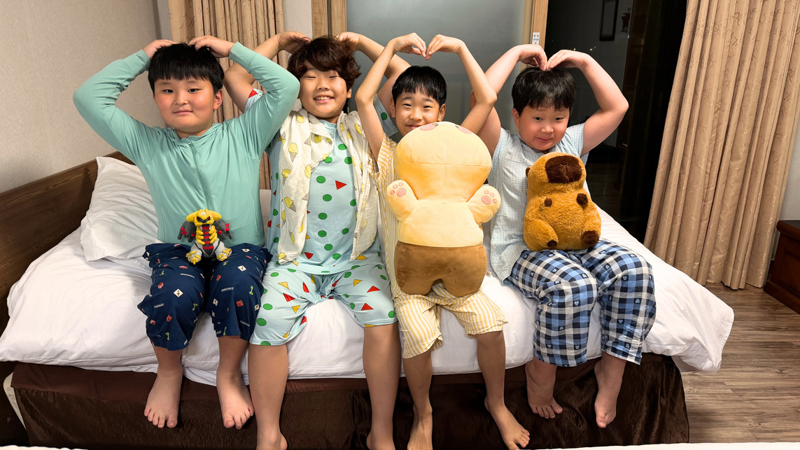 친구와 함께하는 숙소 생활