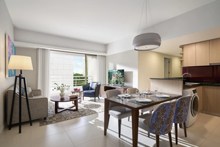 Somerset 2 Bedroom Suite Dining Area