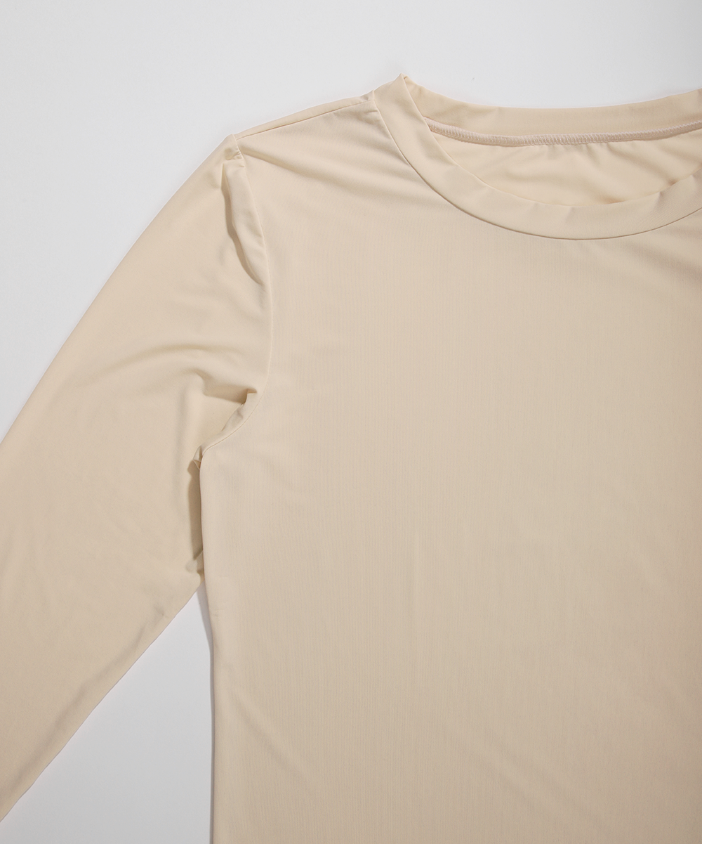 [Women]UV차단 라운드넥 냉감 이너(3color)