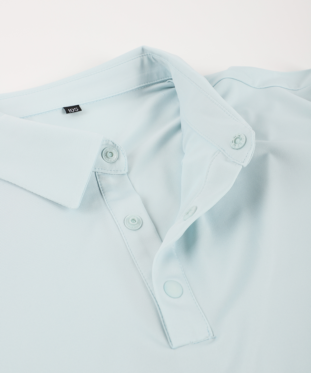 [MENS]소매 배색 쿨링 카라T(3color)