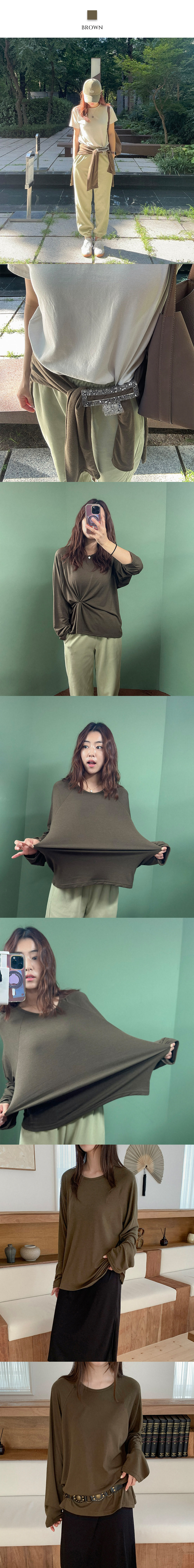 소프트 래글런 루즈핏T(5color)