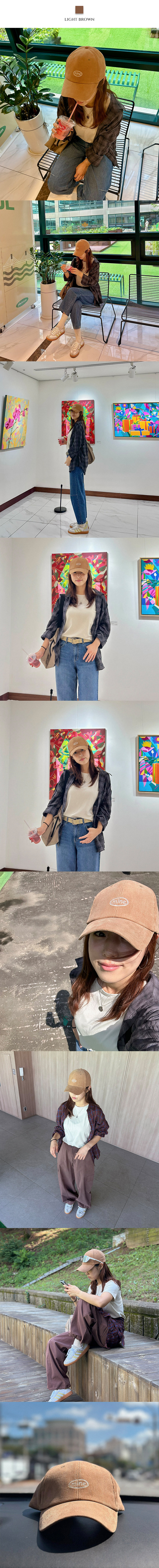 마인 코듀로이 볼캡(6color)