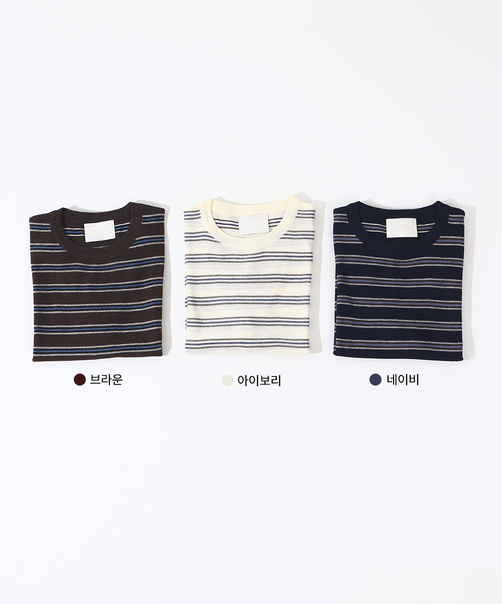에브리 스트라이프 니트(3color) 복제